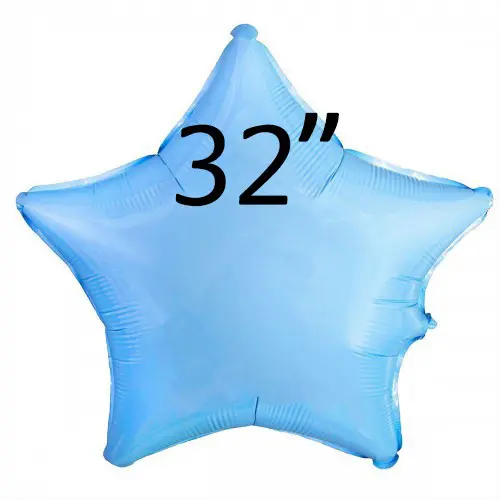 Фольга Flexmetal Зірка 32" блакитна