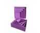 Подарочная коробка двусторонний картон "Лаванда" (30х30х9)