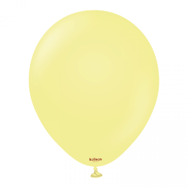 Шары Калисан 5" (Макарун желтый (Macaron yellow)) (100 шт)