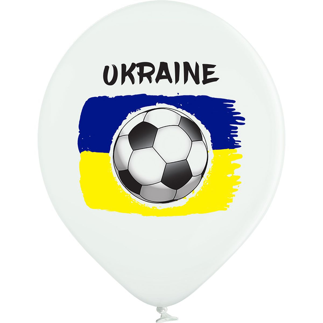 Шары Belbal 12" B105 (Футбол Україна) (50 шт)