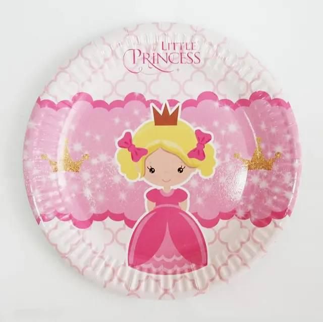 Тарілки "Литл принцесс" (18,0 см)(10шт-уп)