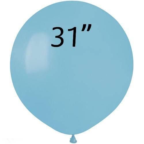 Шар-сюрприз Gemar 31" G220/72 (Матовый голубой) (1 шт)