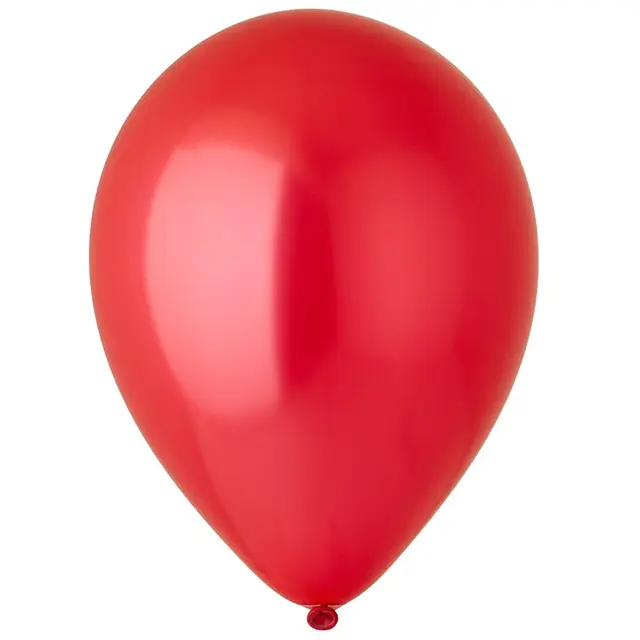 Воздушные шарики Everts 12" - 30см металлик красный