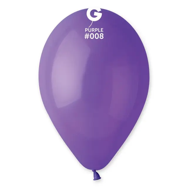 Шары Gemar 12" G110/08 (Фиолетовый) (100 шт)