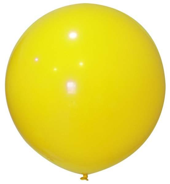 Куля-гігант 24"/Р02 Balonevi (Жовтий) (1 шт)