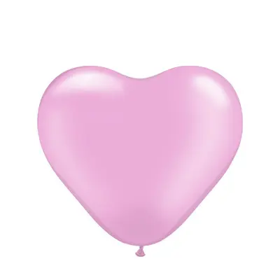 Шары-сердца Калисан 12" (Розовый (Pink)) (100 шт)