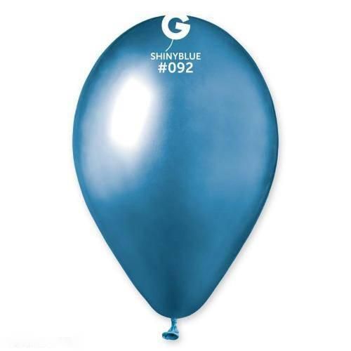 Шары Gemar 13" G120/92 (Хром синий Shiny) (50 шт)