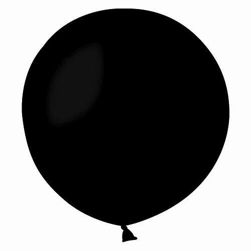 Воздушные латексные шары Китай 18" черные