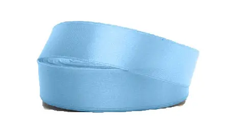 Атласна стрічка 2,5 см (блакитна)
