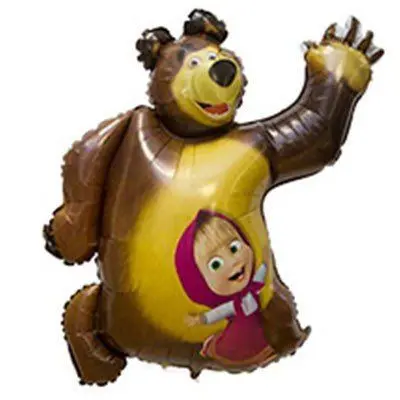 Фольгированная фигура большая Маша и Медведь (Grabo) 2041