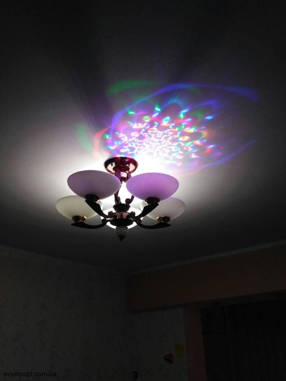 Обертова лампа LED "Диско Брилліант"