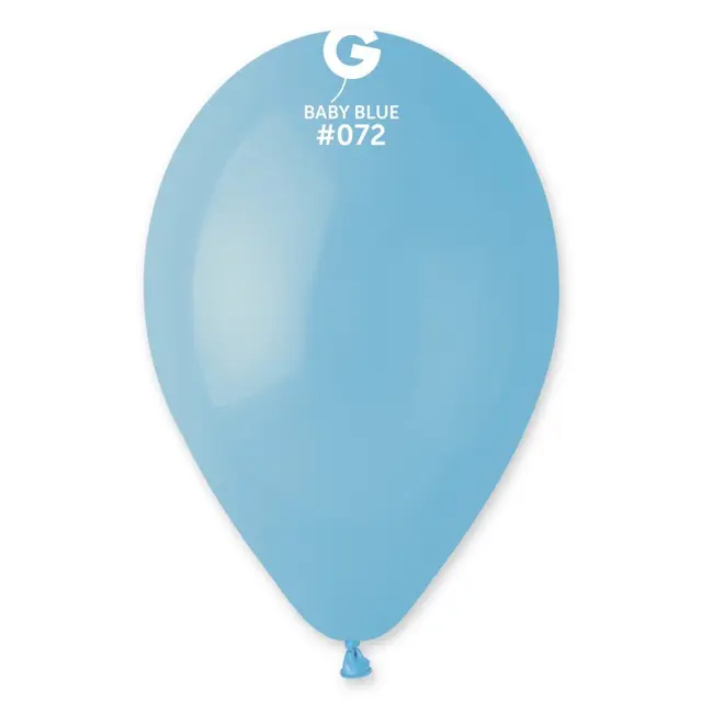 Шары Gemar 10" G90/72 (Матовый голубой) (100 шт)