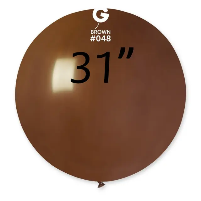 Шар-сюрприз Gemar 31" G220/48 (Коричневый) (1 шт)