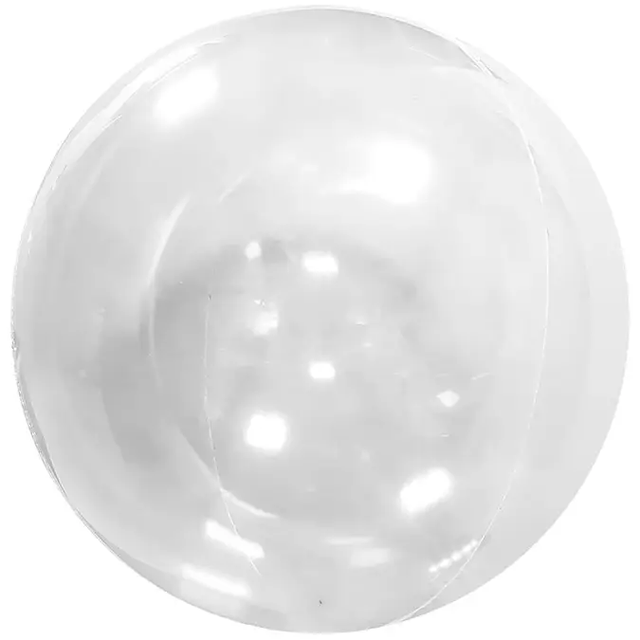 Шарик Bubbles сфера 36" прозрачная с широким горлышком