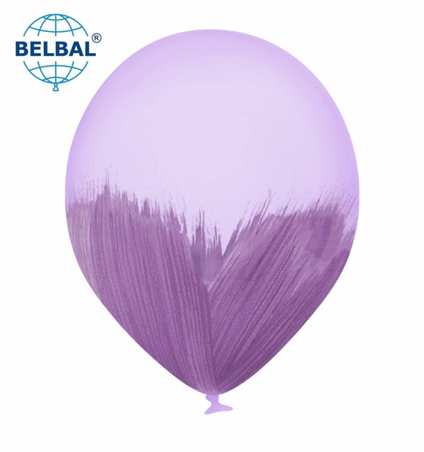 Браш 12" - 30 см "Фиолетовый на фиолетовому кристалле" (1 шт)