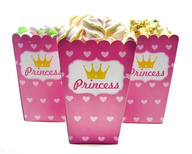 Коробочки для сладостей Принцессы Сердечки (5шт/уп)